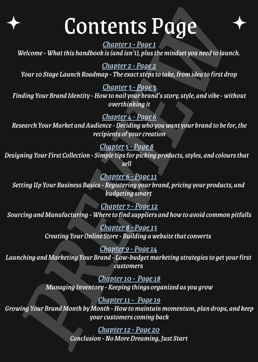 The Clothing Brand Blueprint: How to Start a Clothing Brand Without a Big Budget