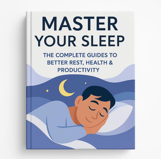 Master Your Sleep Ebook | Natural Sleep Improvement PDF Guide | Digital Download for Better Rest, Wellness & Insomnia Relief