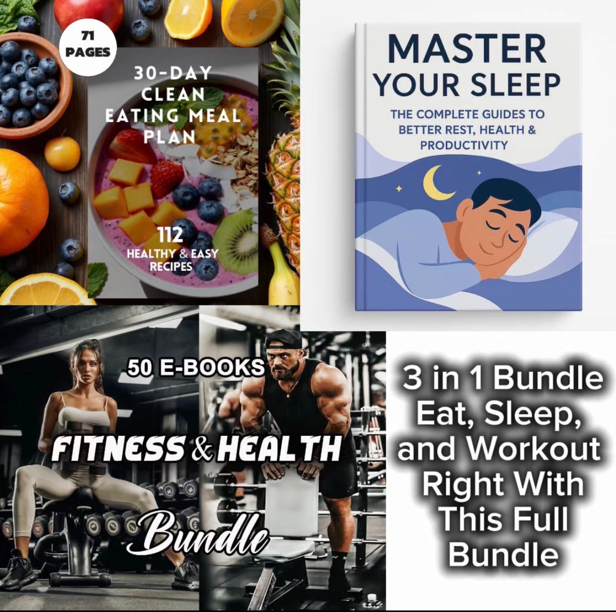 3 in 1 Bundle to Get Your Life Together